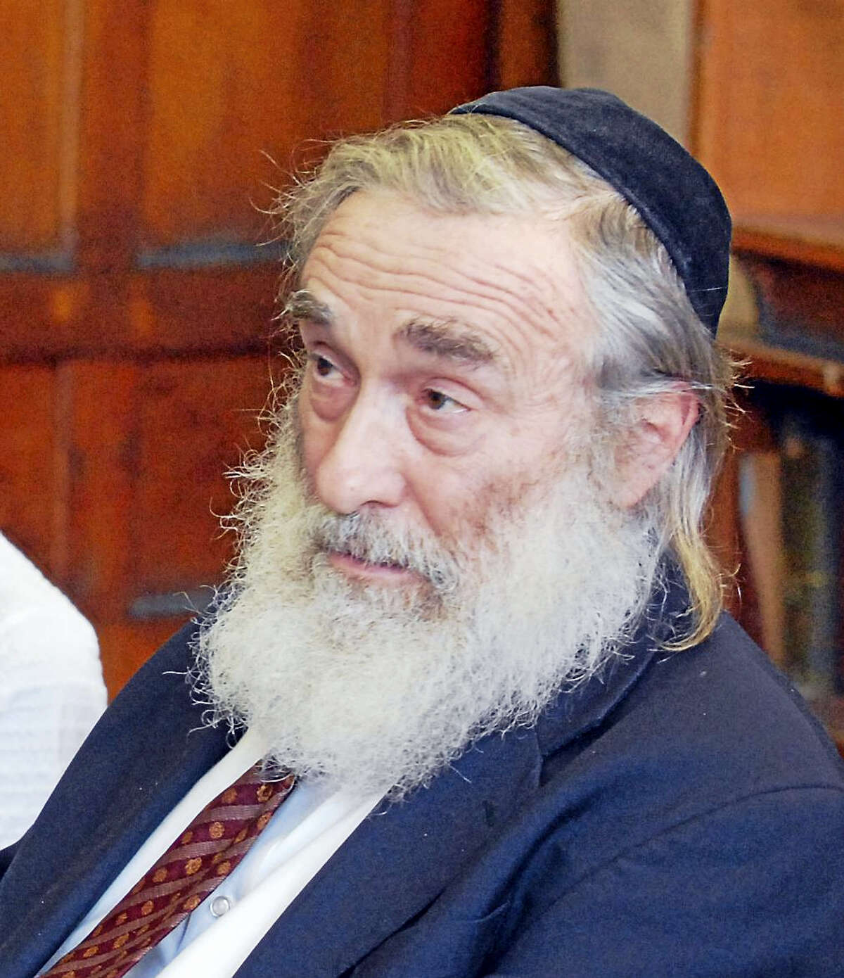 At the Yeshiva of New Haven: Rabbi Daniel Greer (File photo)