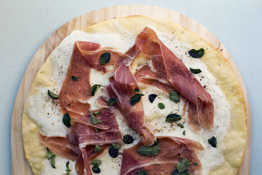 Recipe for burrata and prosciutto pizza New Haven Register