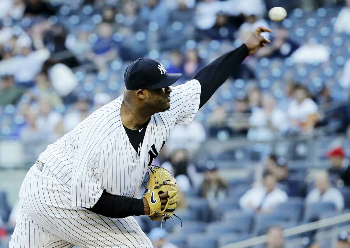 New York Yankees’ CC Sabathia won his fifth straight game on Wednesday against the Red Sox.