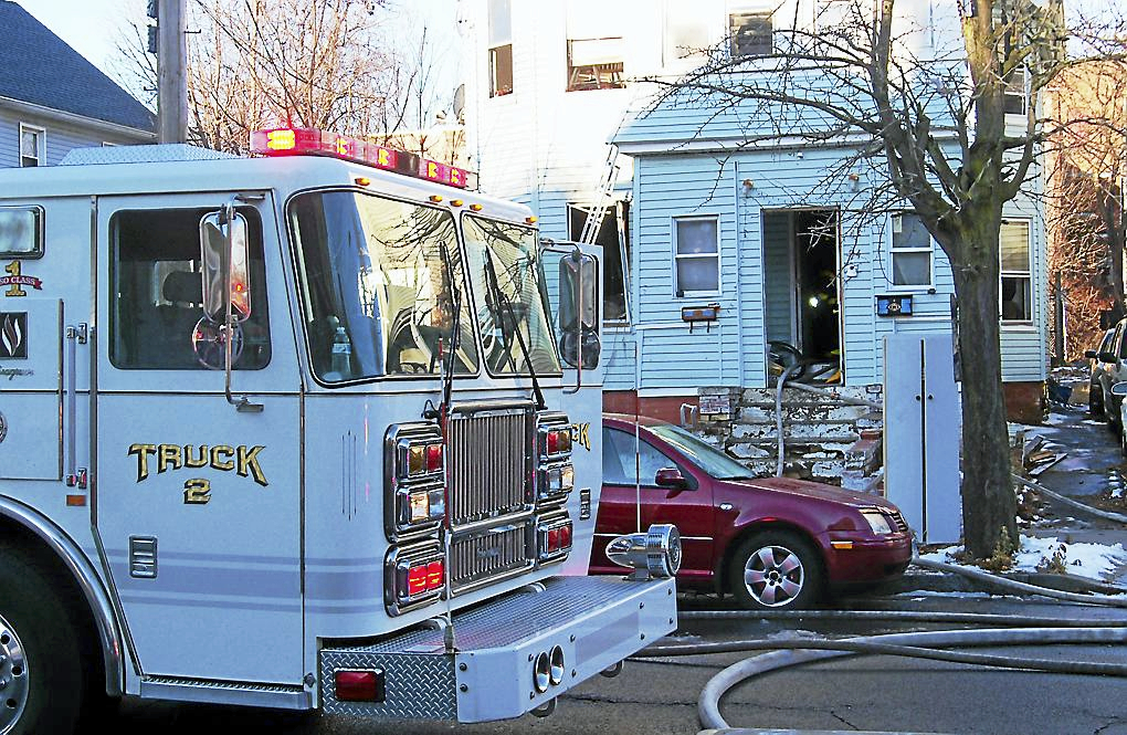 New Haven crews knock down house fire