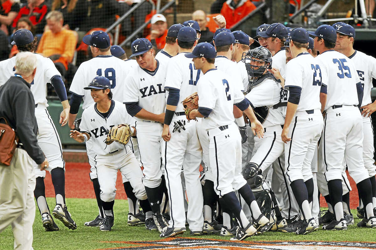Yale baseball team tops Holy Cross, eliminated by No. 1 Oregon State