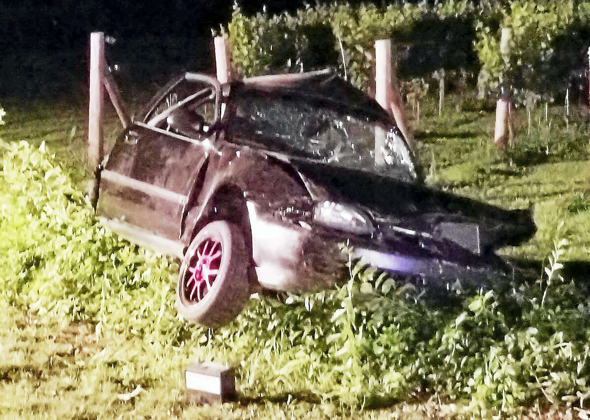 A West Haven man died early Sunday after he lost control of his car and crashed on Route 34 in Orange. Police said the car hit a large boulder and a fence off the road.