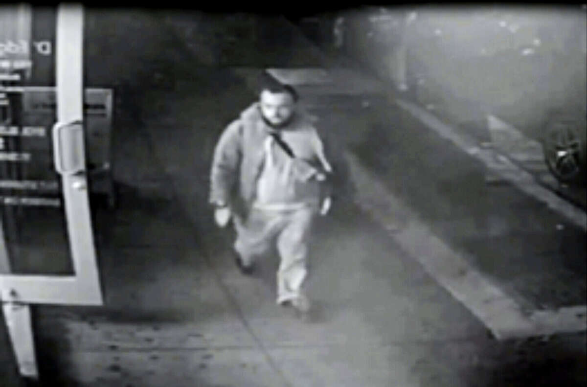 This frame from surveillance video released by the New Jersey State Police shows Ahmad Khan Rahami