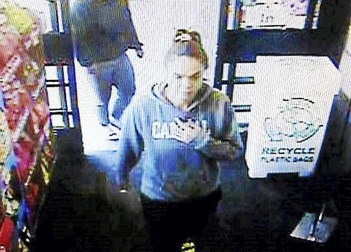 (Photo courtesy of the North Haven Police Department) Police are asking the public to help them identify two women who allegedly used credit cards stolen from a North Haven home to make fraudulent purchases.