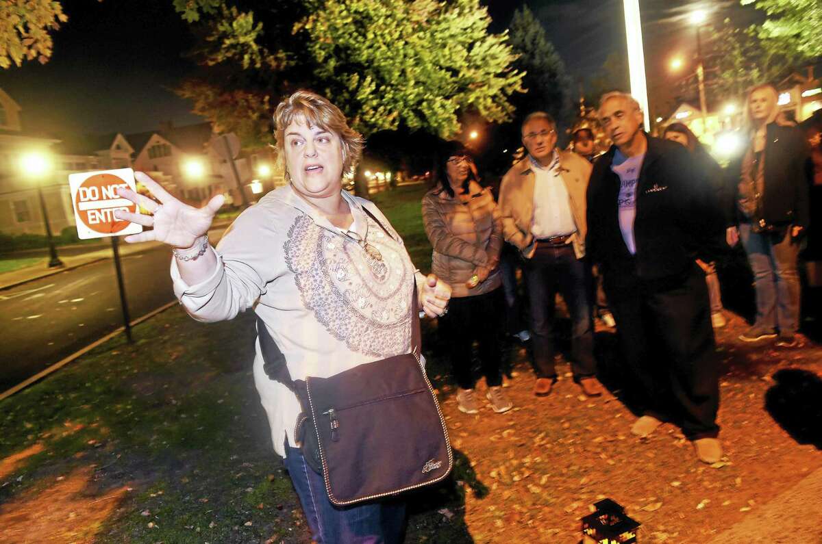Spirits are high in Milford, where expert in paranormal knows where the  ghosts are