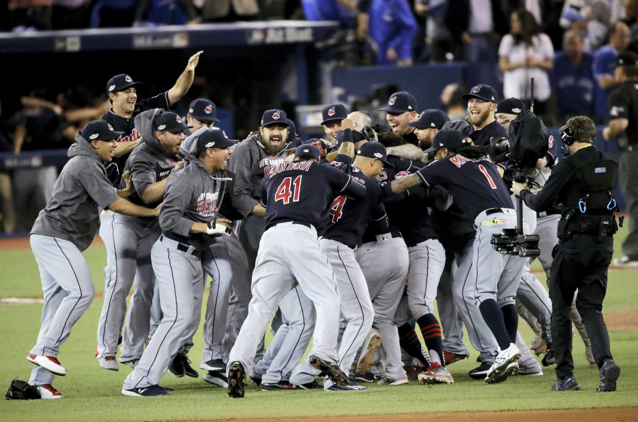 Cleveland Indians put Trevor Bauer's ALCS Game 3 jersey on display