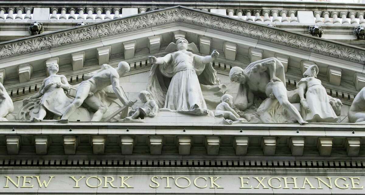 The New York Stock Exchange building is shown Tuesday in New York.