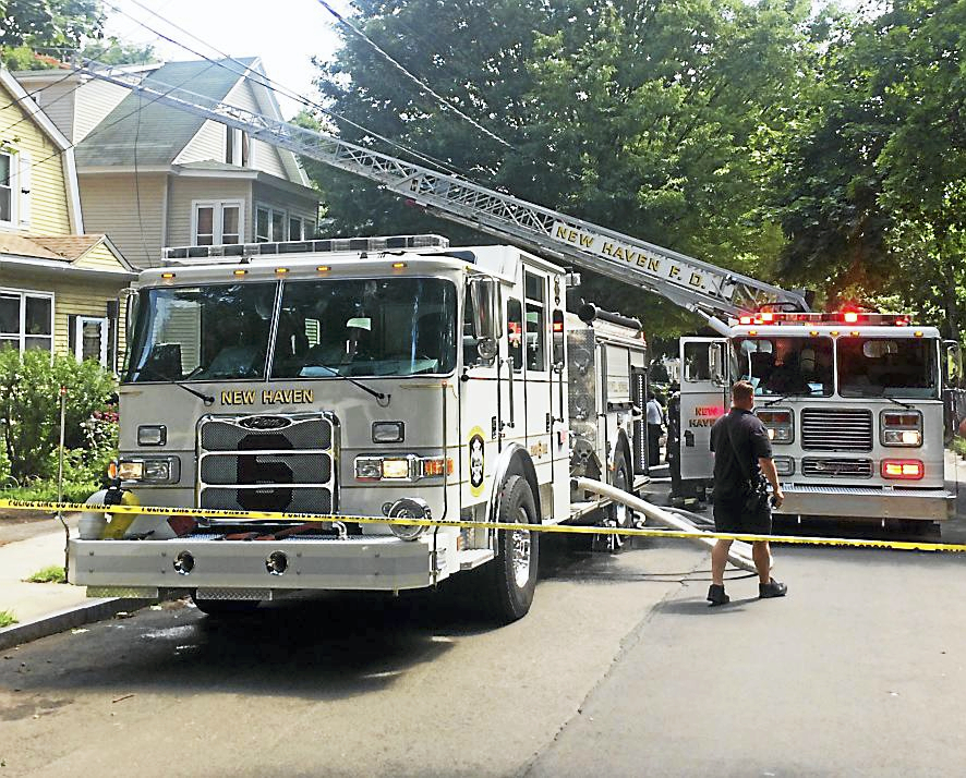 New Haven crews battle house fire in city’s Dixwell neighborhood