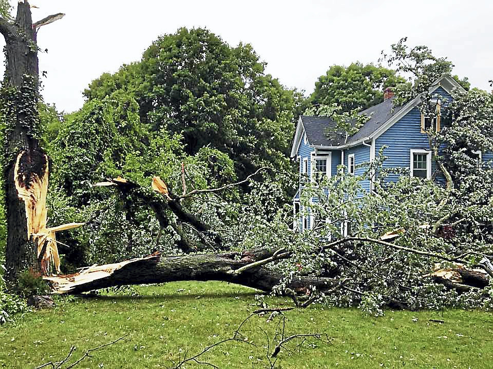 Mother and son clung to each other as tornado hit North Haven