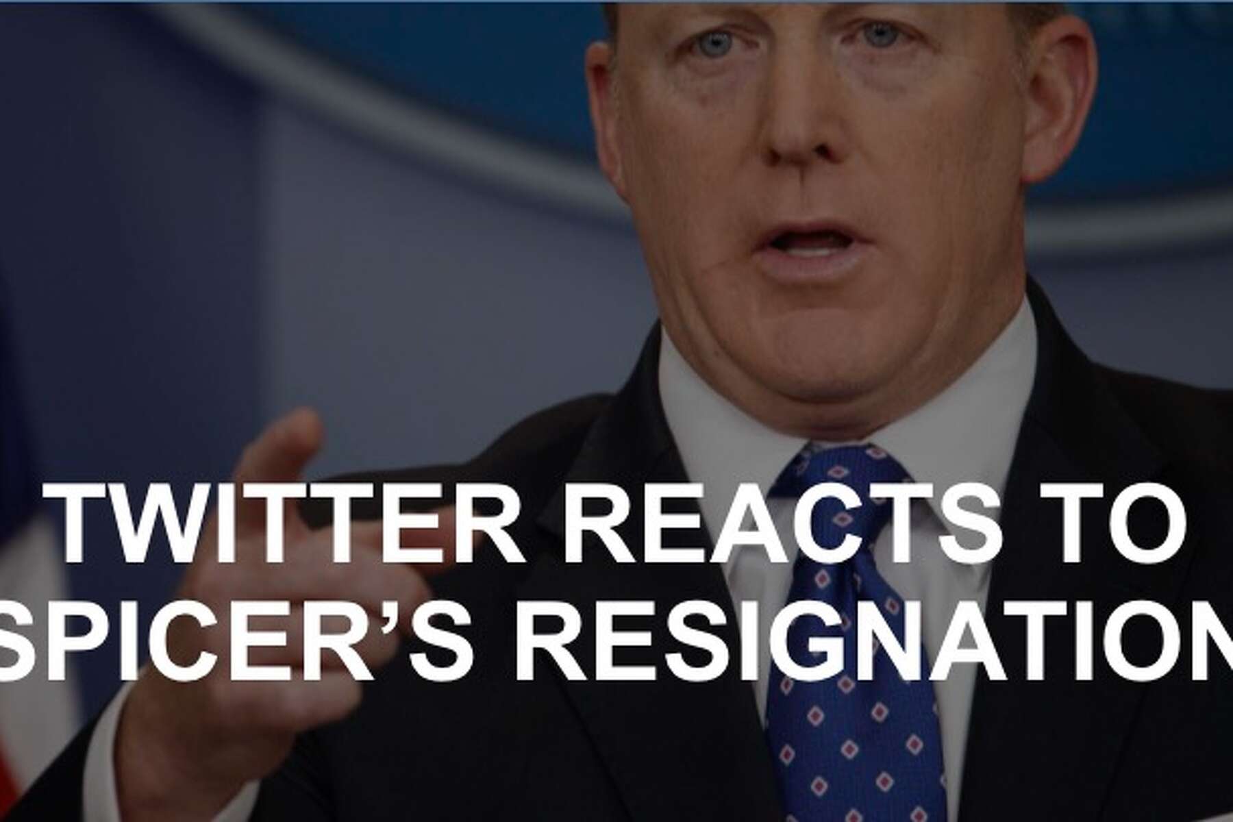 Sean Spicer S Resignation Celebrated With Memes