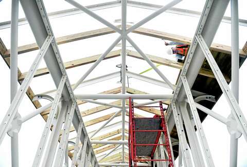 Work On Branford Guilford Train Stations Hits Red Light