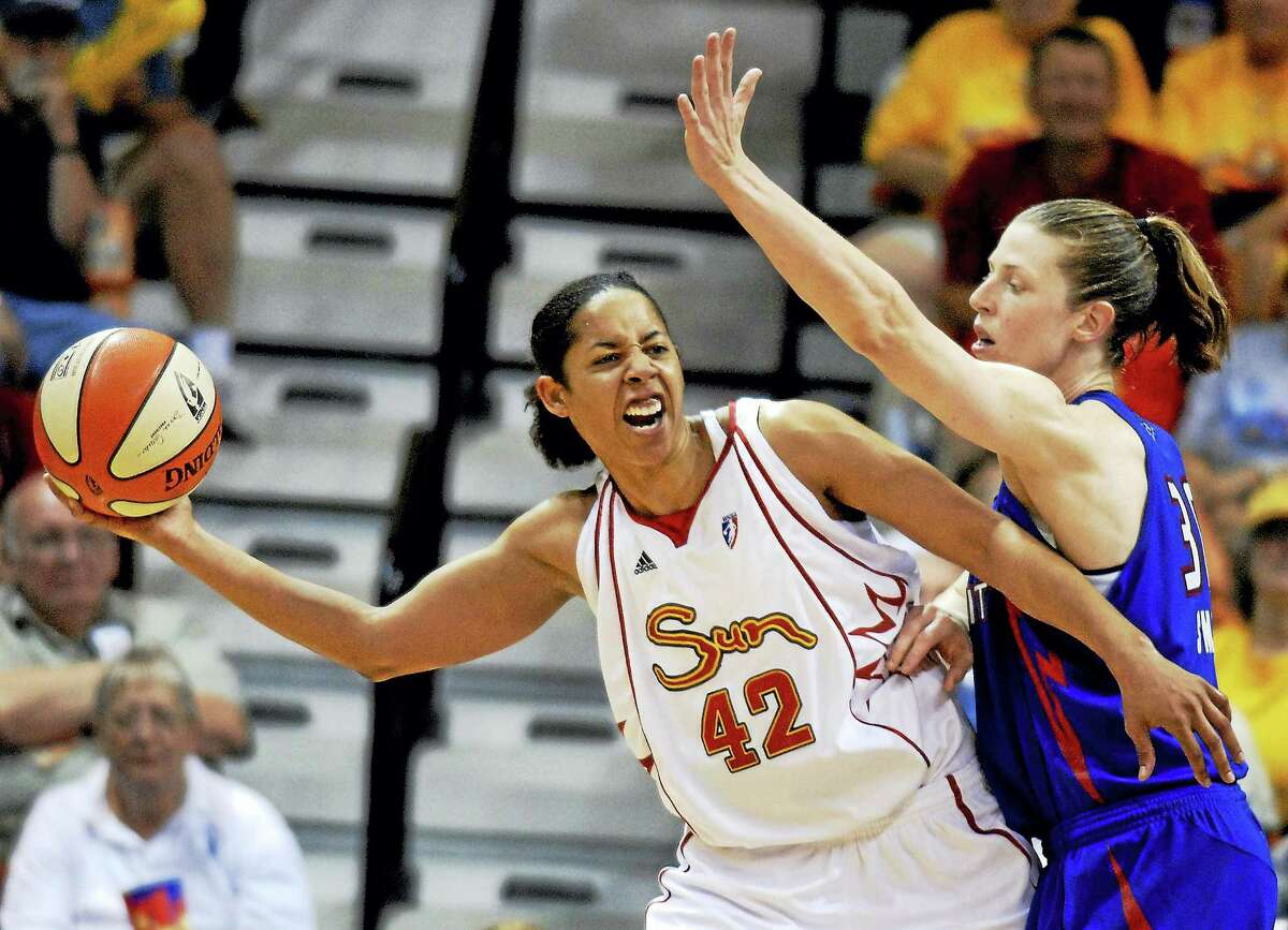 Nykesha Sales, seen here with the Connecticut Sun in 2007, is currently an assistant coach at UCF.