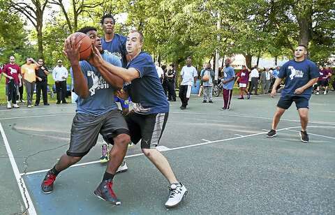 New Haven Cops Residents Team Up For Basketball Tournament New