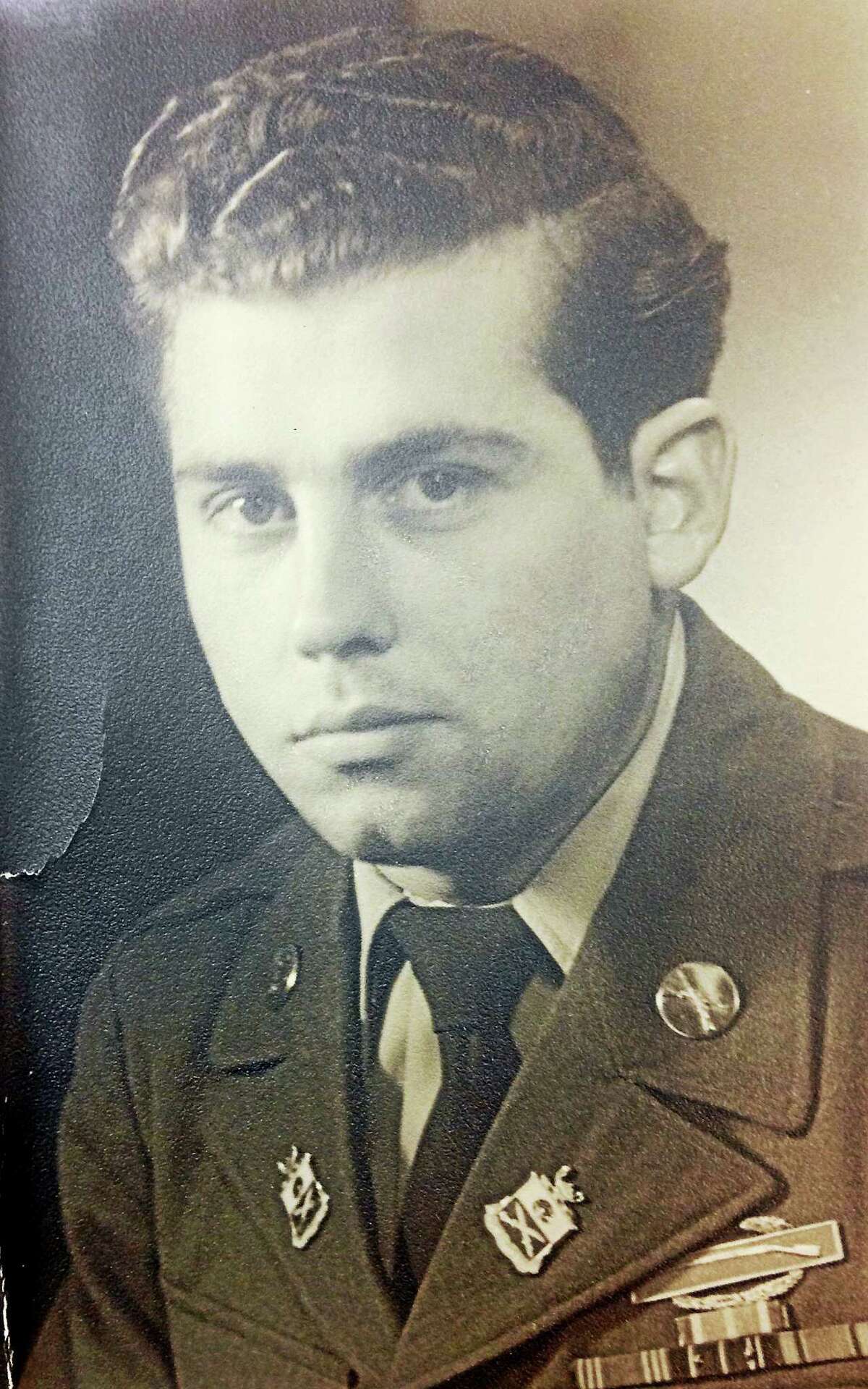 Robert C. Ruby in the Army during WWII.