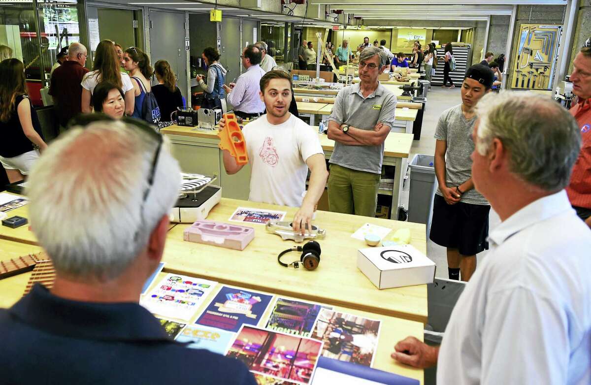 New Haven engineering and design center lets public into 'unique  environment' for a day