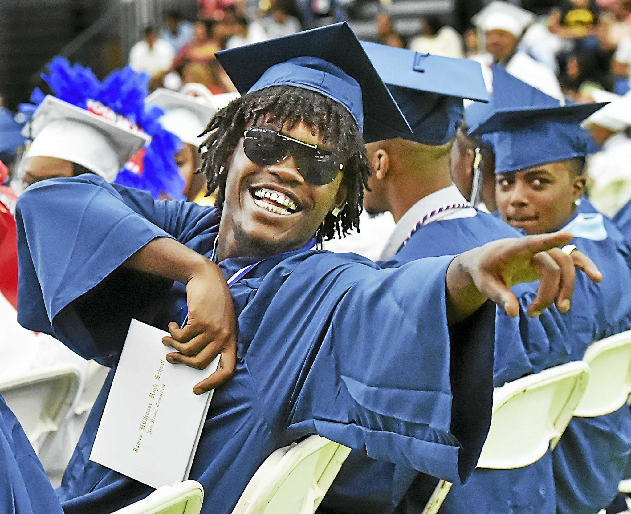 New Haven’s Hillhouse grads told they’re ready to face challenges
