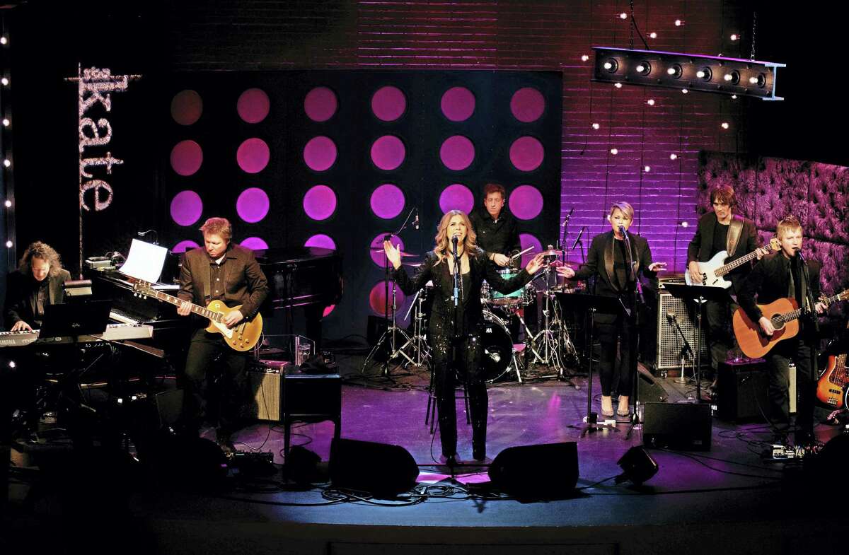 Rita Wilson, center, and her six-person band headline the last episode of Season 1 of “The Kate.”