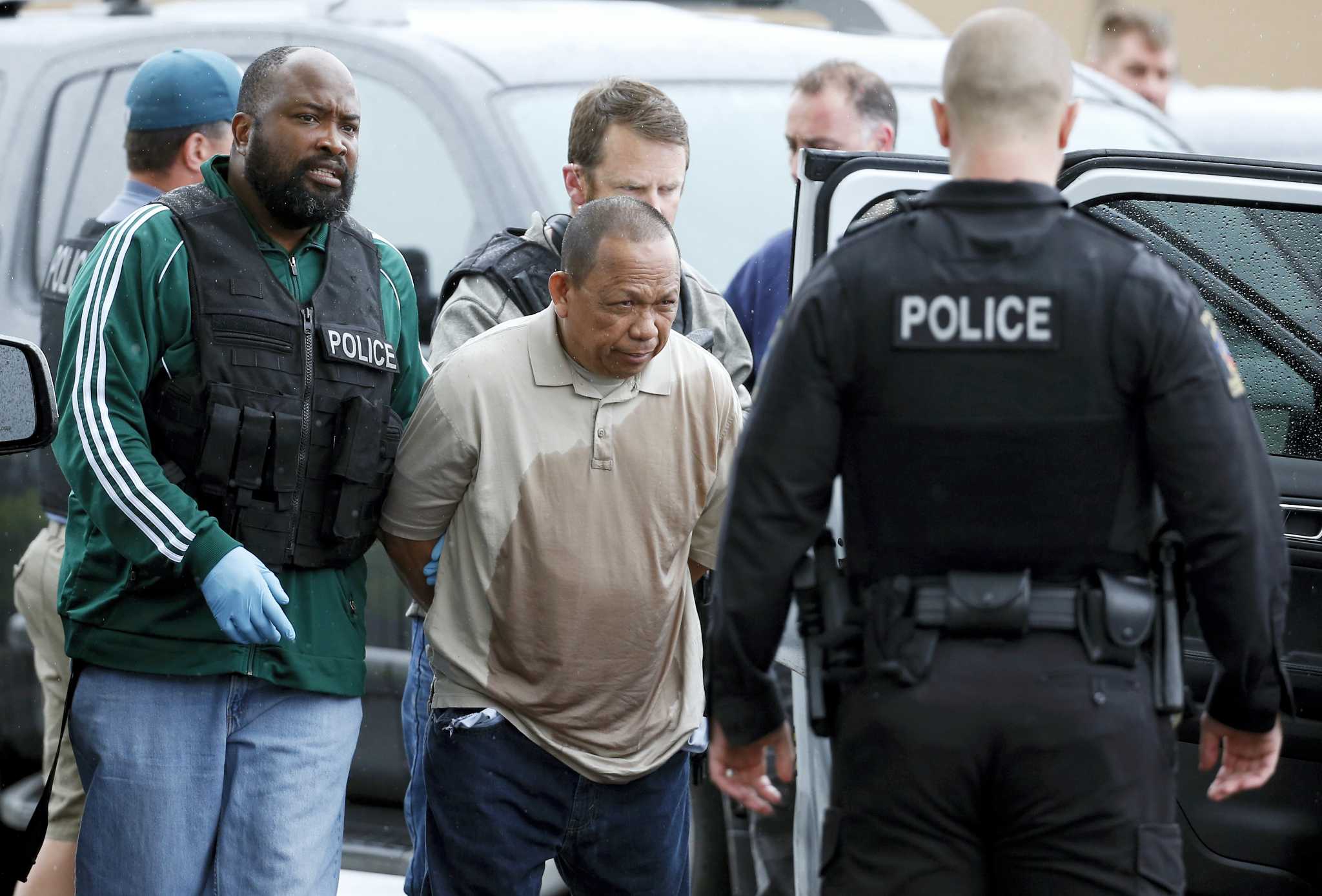 Police: Federal officer in custody after 3 fatal shootings in Maryland