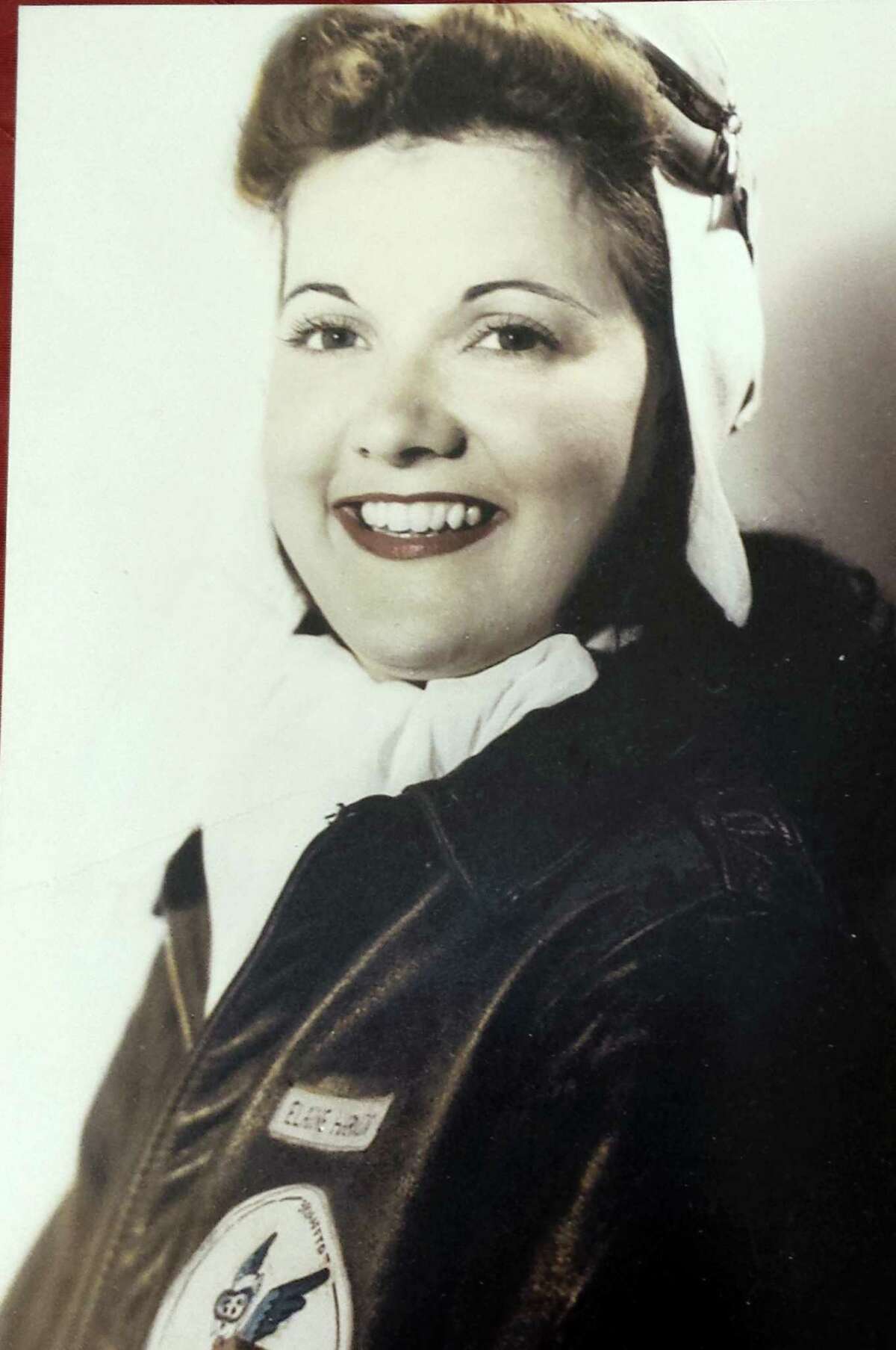 This Women Airforce Service Pilots (WASP), provided by the family, taken in the 1940s, shows Elaine Harmon. The ashes of World War II veteran Harmon are sitting in a closet in her daughter’s home, where they will remain until they can go where her family says is her rightful resting place: Arlington National Cemetery.