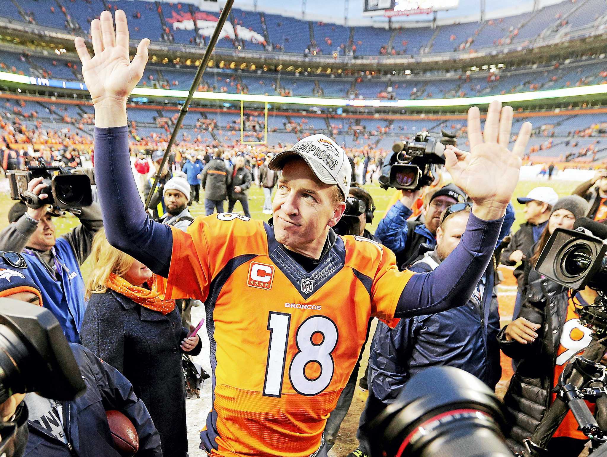 Focus on Broncos' Peyton Manning and Panthers' Cam Newton for 50th