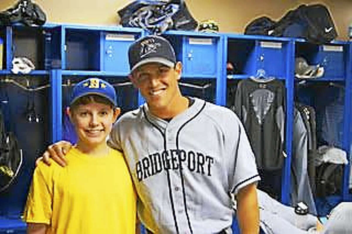 Jared Schwartz, left, poses for a photo with Adam Greenberg.