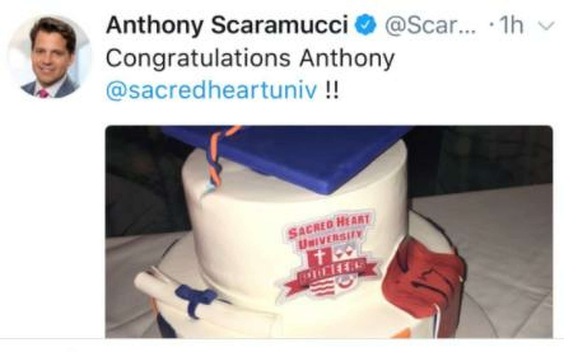 CT Politics: Sacred Heart gets a White House cheerleader