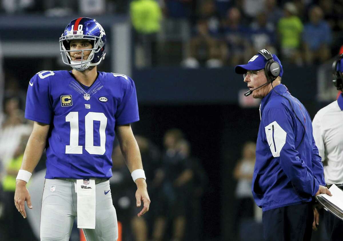 Giants coach Tom Coughlin didn’t answer a question Thursday on whether he wants to return next year or not.
