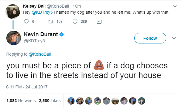 Kd on outlet twitter