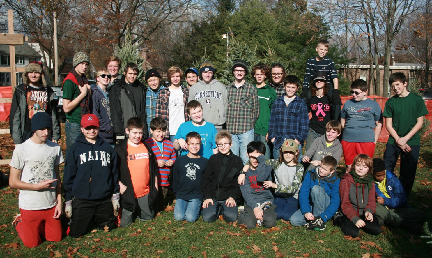 Hamden Boy Scout troop shares holiday spirit following Christmas tree thefts