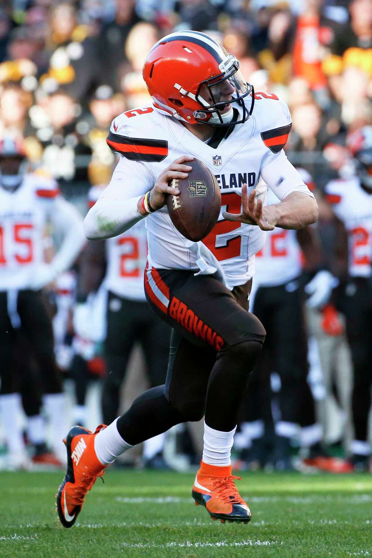 Cleveland Browns quarterback Johnny Manziel will be the starter for the rest of the season.