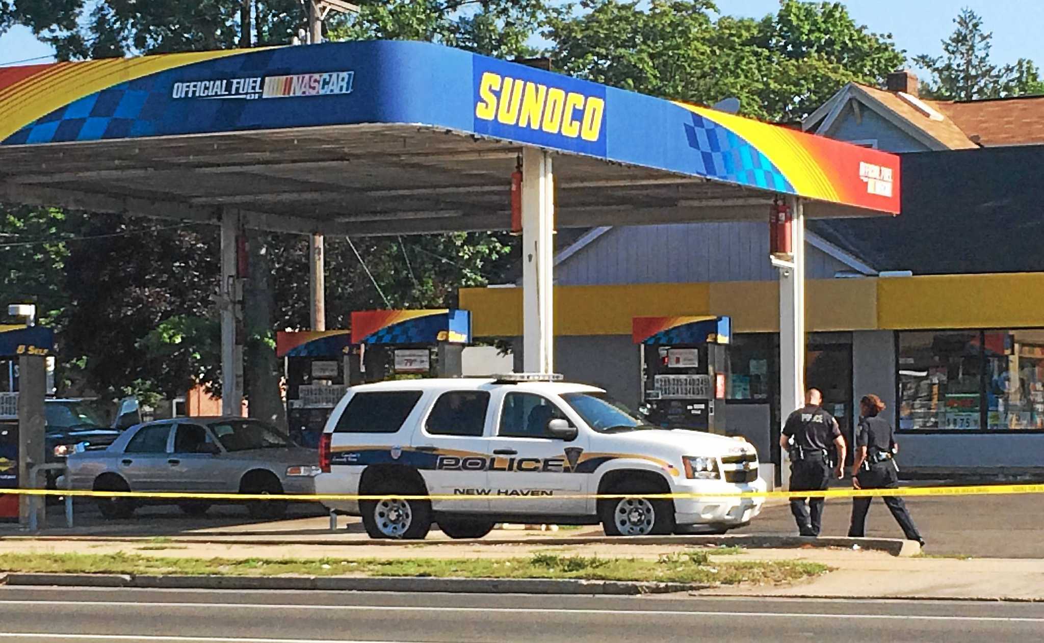 New Haven man shot in head at Sunoco gas station