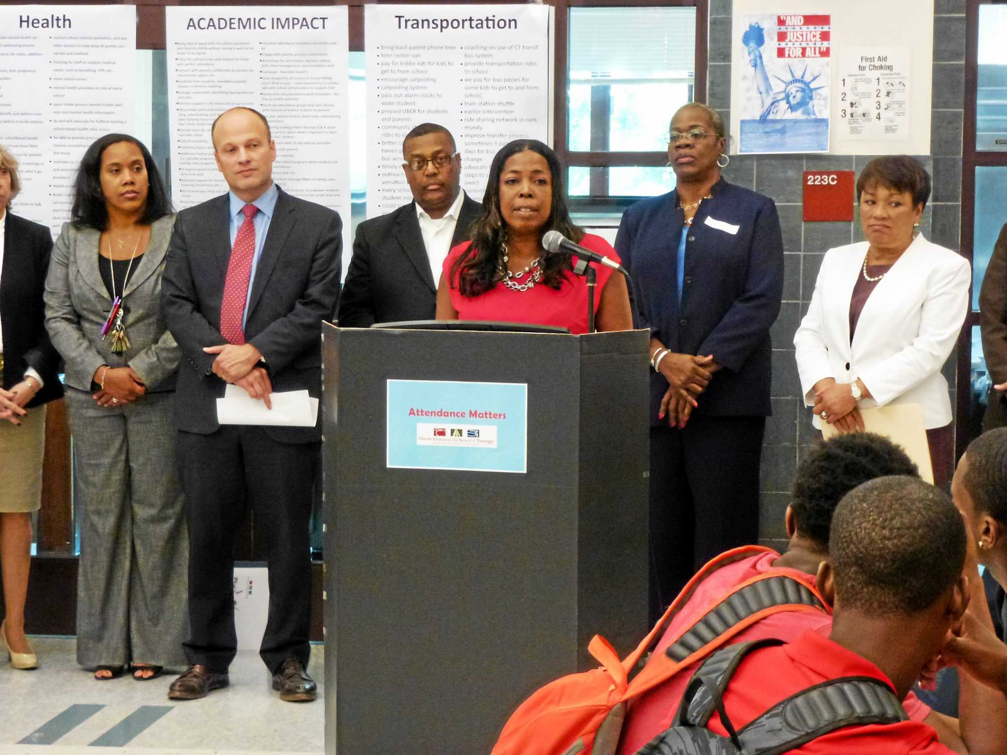 New Haven leaders’ effort emphasizes importance of school attendance