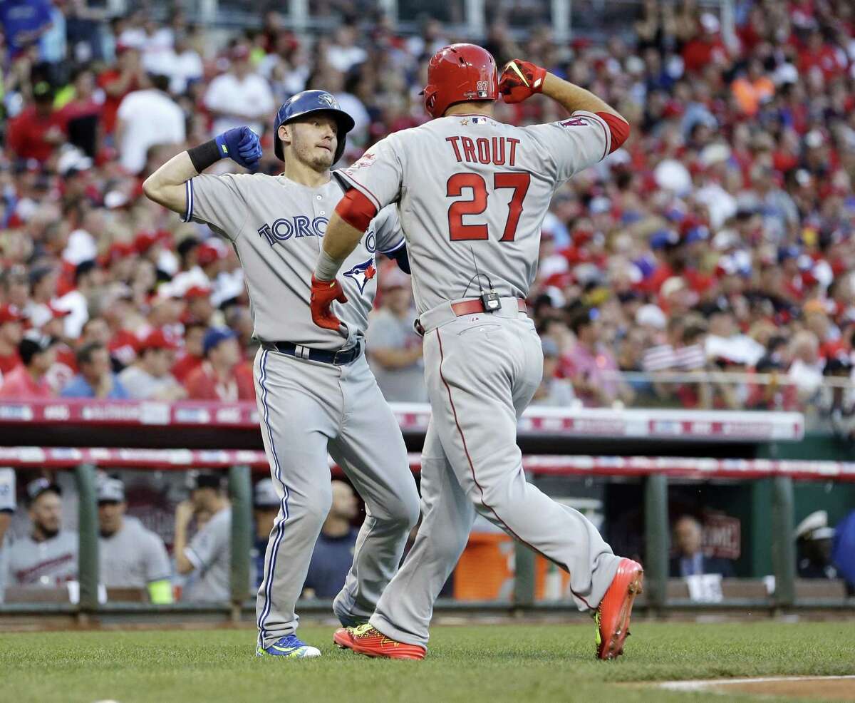 Los Angeles Angels - If you mustache us why Mike Trout is sporting