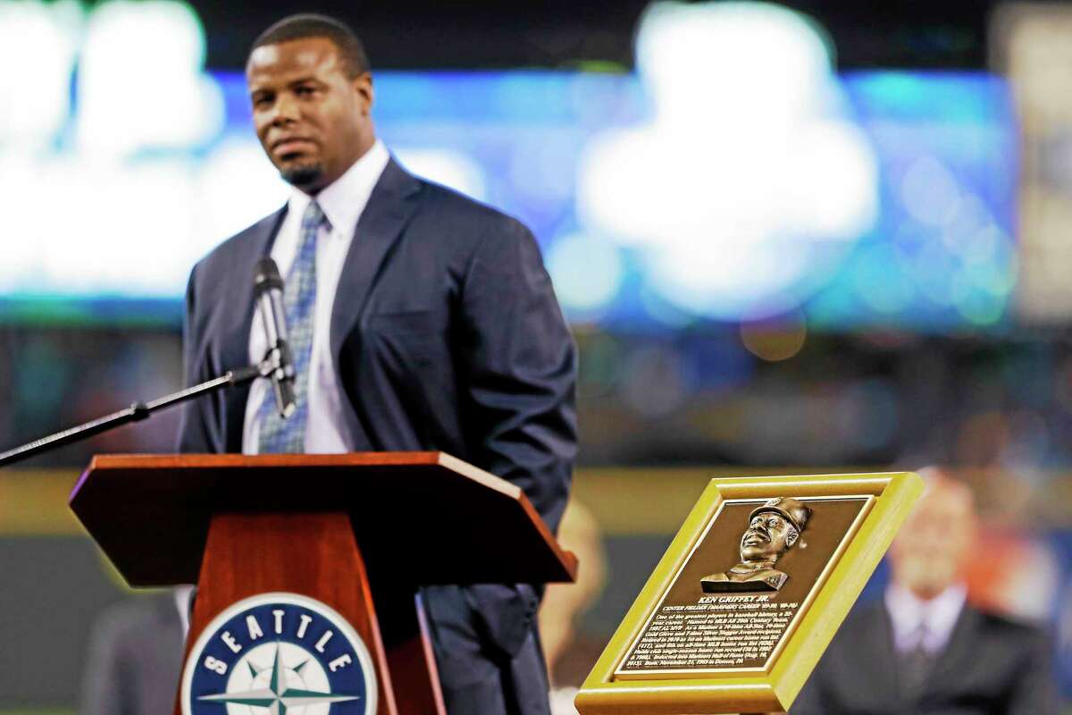 Former Mariners’ outfielder Ken Griffey Jr. is among 15 newcomers on this year’s Hall of Fame ballot.