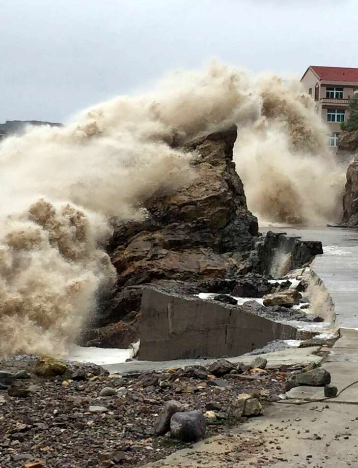 Typhoon hits China with heavy rains; 1.1 million evacuated - New Haven ...