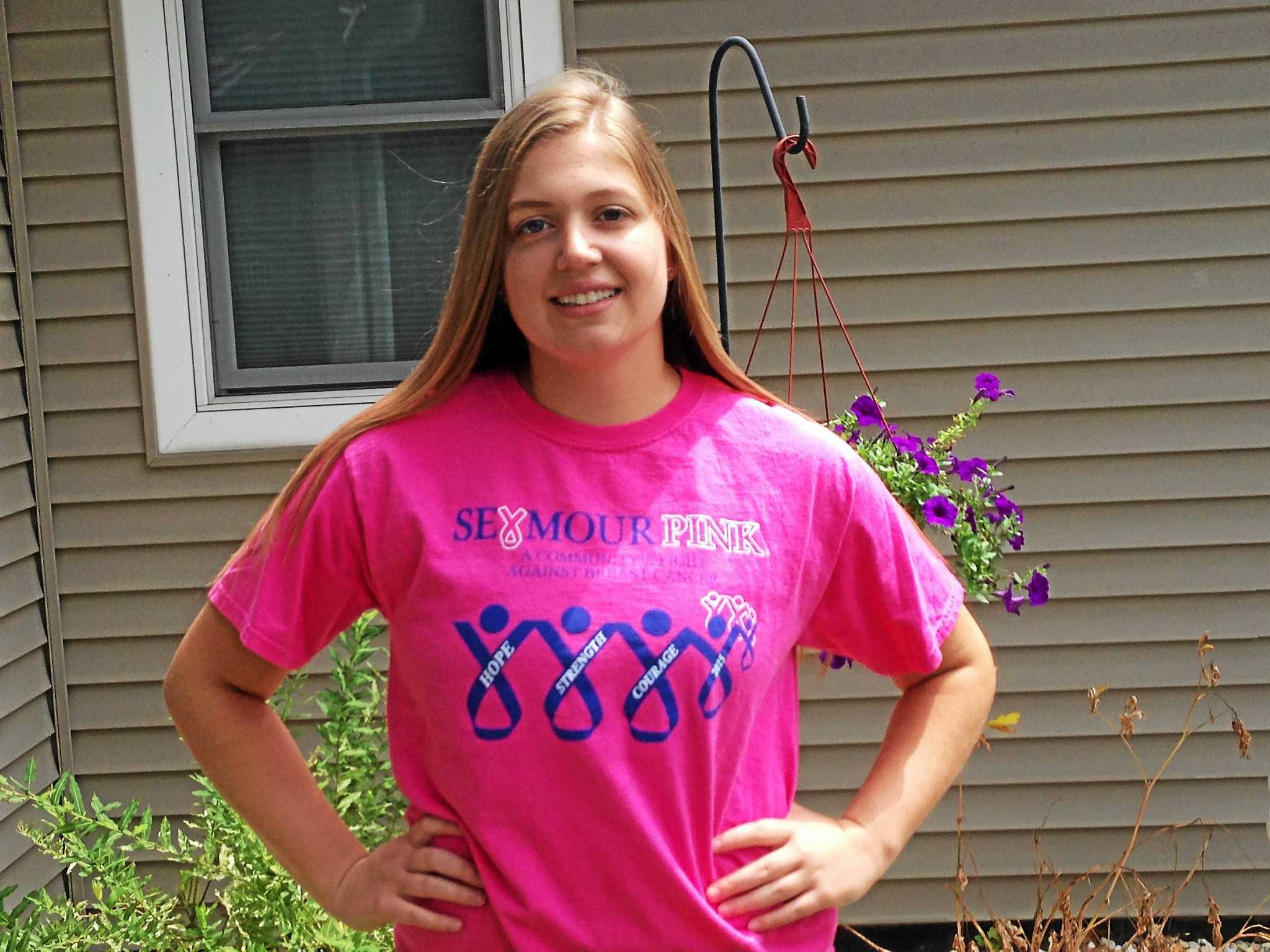 Seymour High School student T-shirt wins design contest for cancer