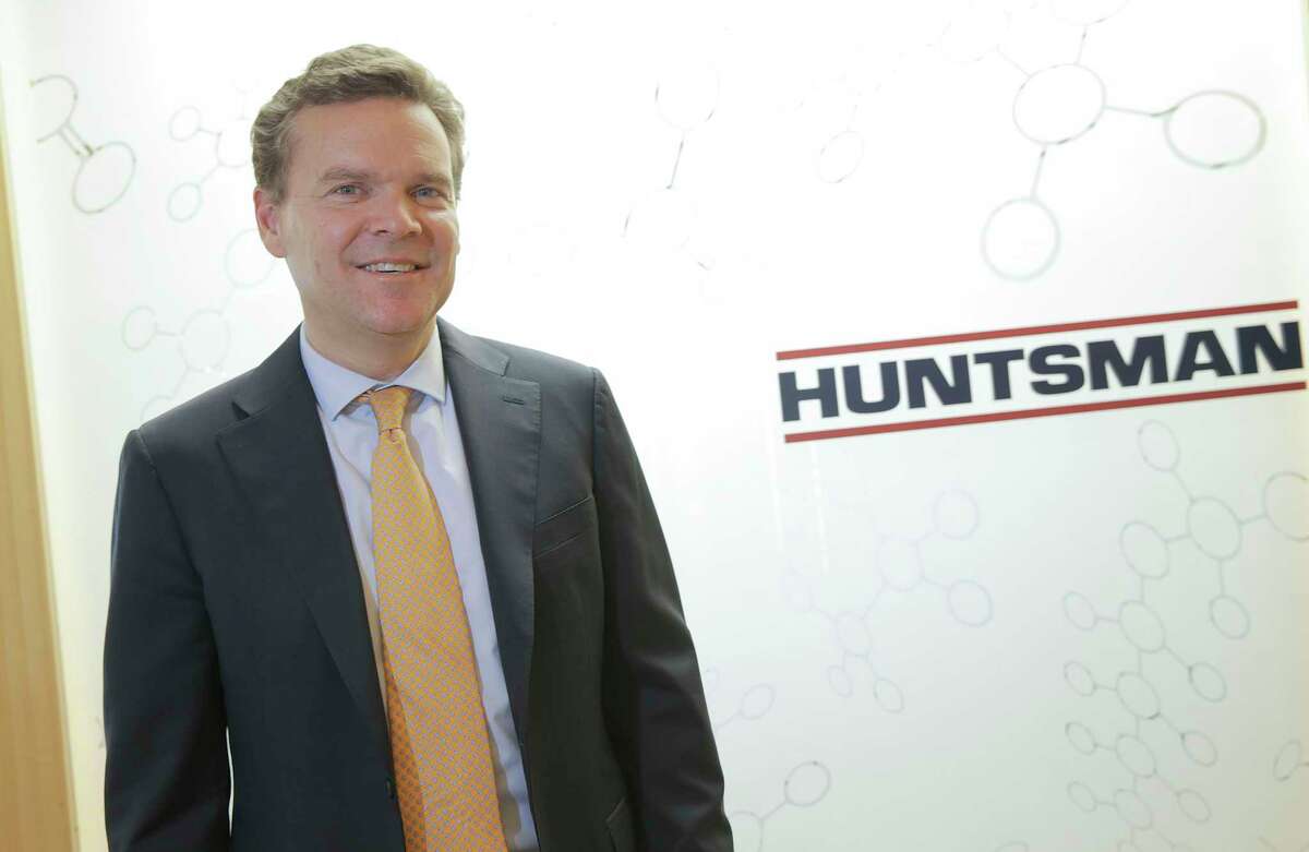 Huntsman CEO Peter Huntsman talks about his company on Monday, Oct. 24, 2016, in Woodlands. ( Elizabeth Conley / Houston Chronicle )