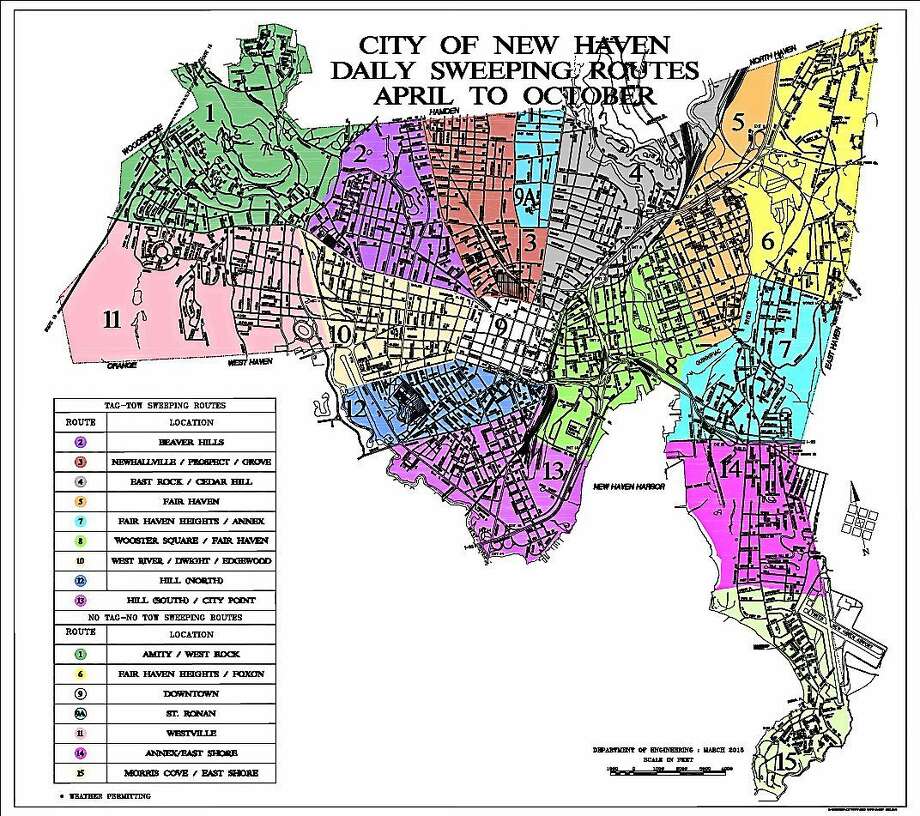 Downtown New Haven Map