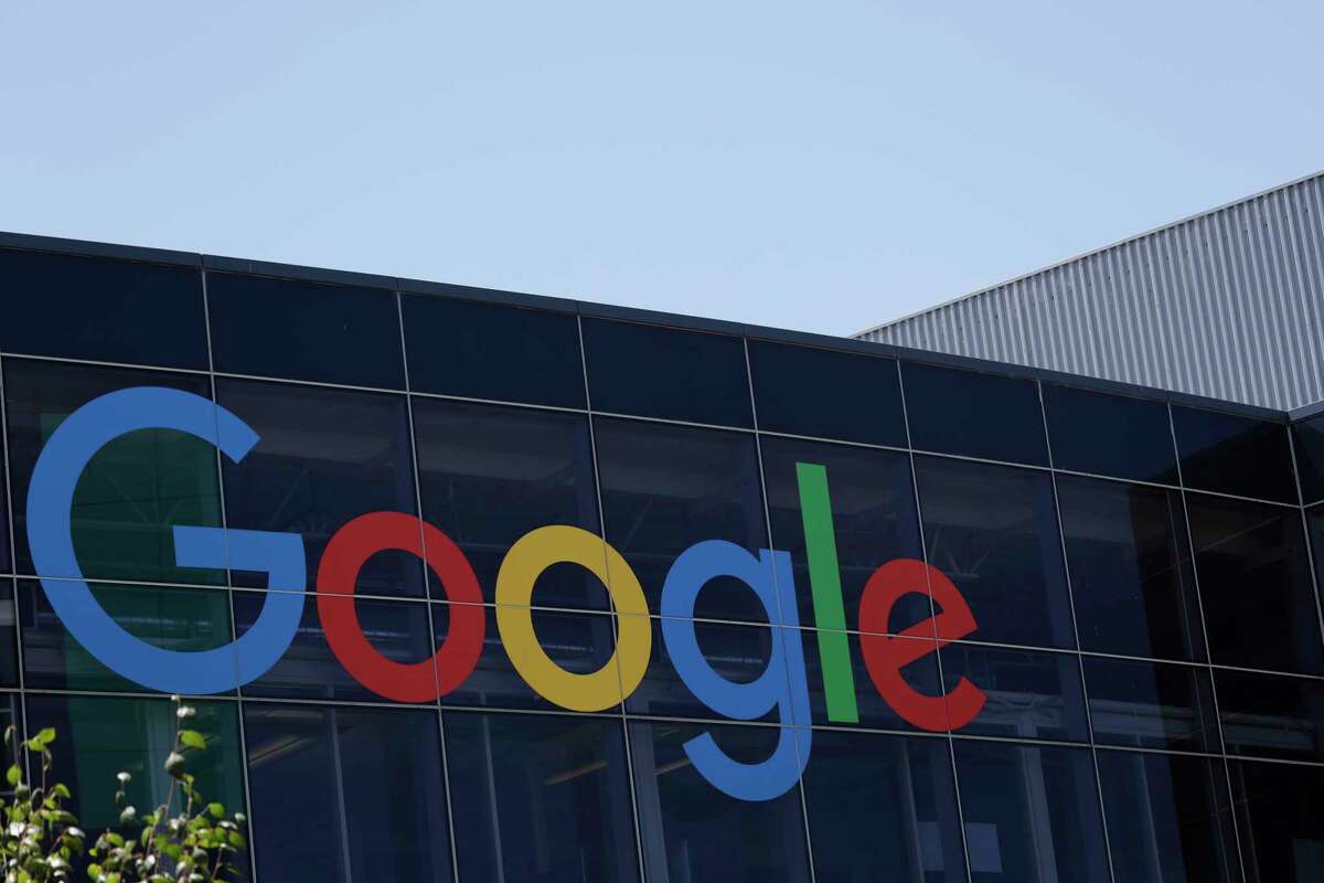 FILE - This Tuesday, July 19, 2016, file photo shows the Google logo at the company's headquarters in Mountain View, Calif. Alphabet Inc., the parent company of Google, reports earnings on Monday, July 24, 2017. (AP Photo/Marcio Jose Sanchez, File)