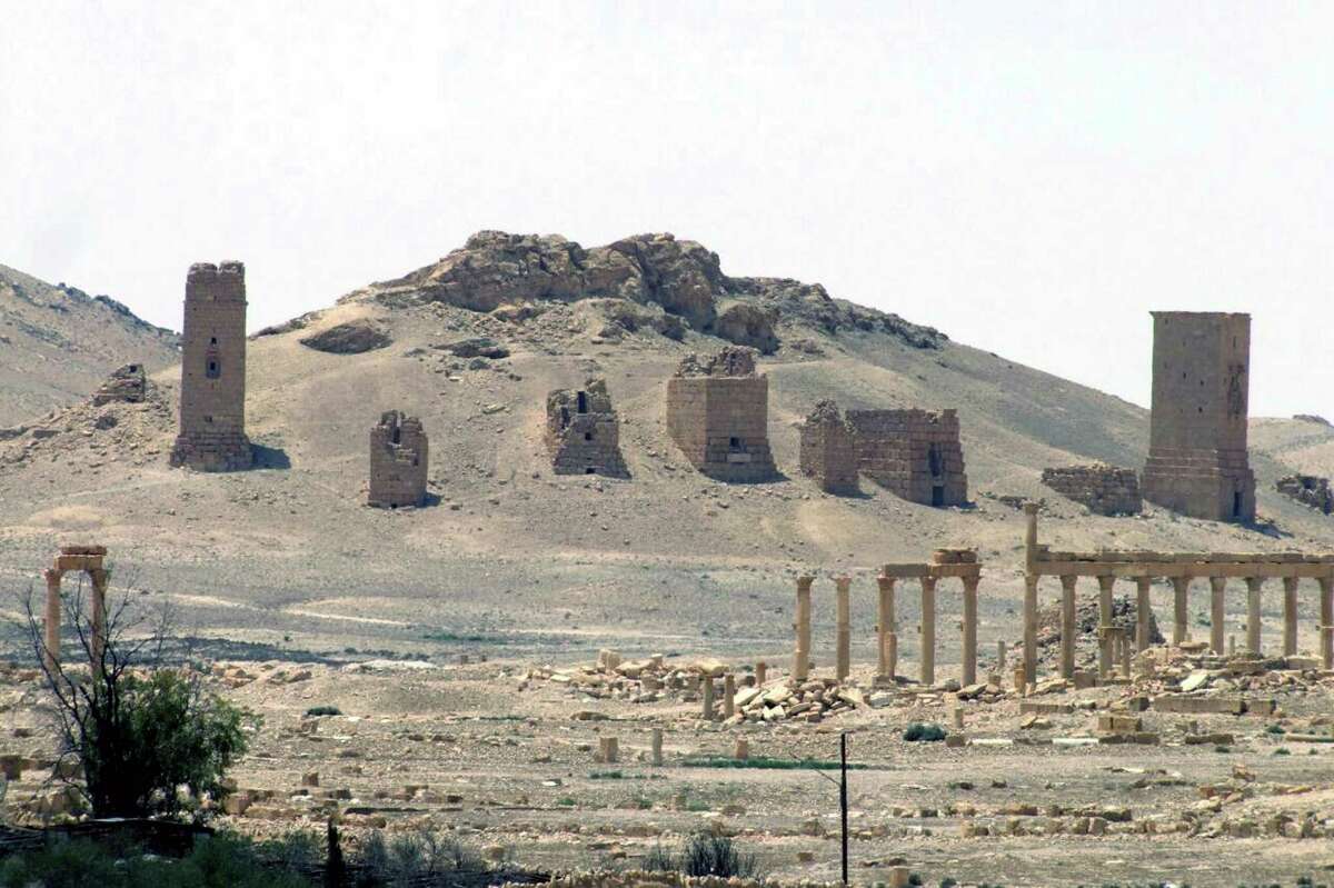 This photo released on Sunday, May 17, 2015, by the Syrian official news agency SANA, shows the general view of the ancient Roman city of Palmyra, northeast of Damascus, Syria. A Syrian official said on Sunday that the situation is “fully under control” in Palmyra despite breaches by Islamic State militants who pushed into the historic town a day earlier.