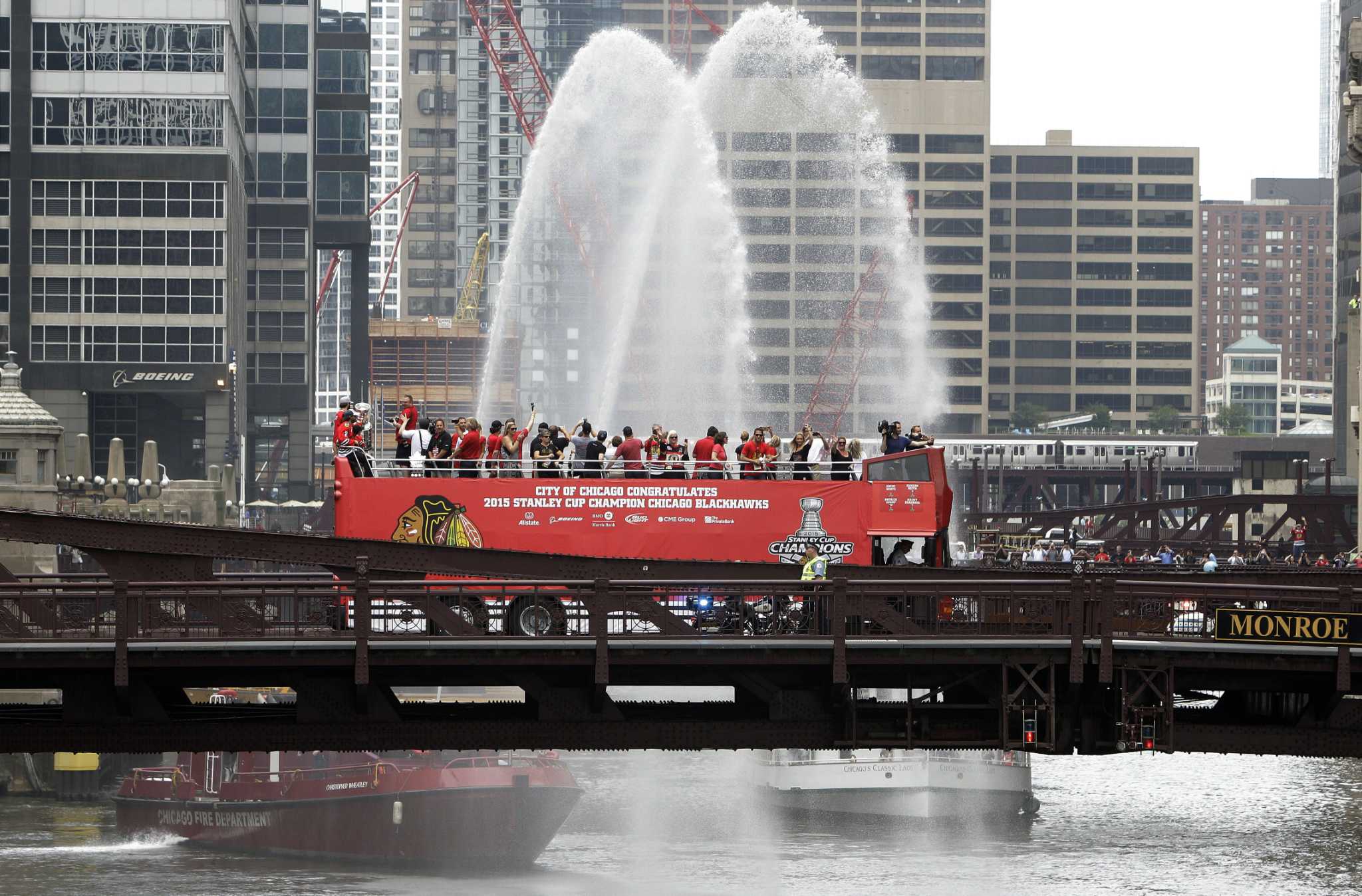 After championship hat trick, Chicago celebrates Blackhawks