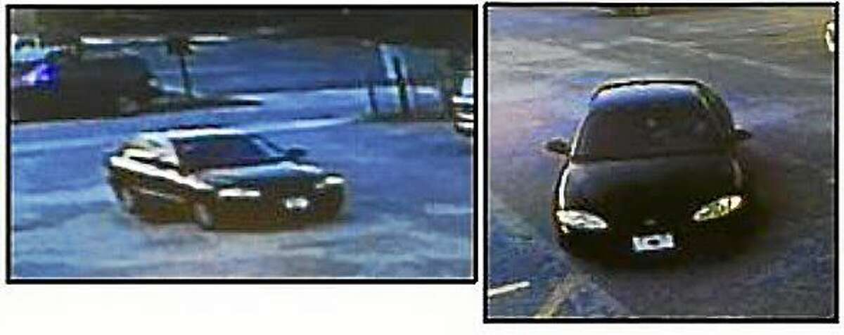 Authorities released these surveillance images Thursday morning showing the vehicle driven by a man who allegedly opened fire at a Charleston, South Carolina church Wednesday night, killing nine. The car is described as a black sedan.