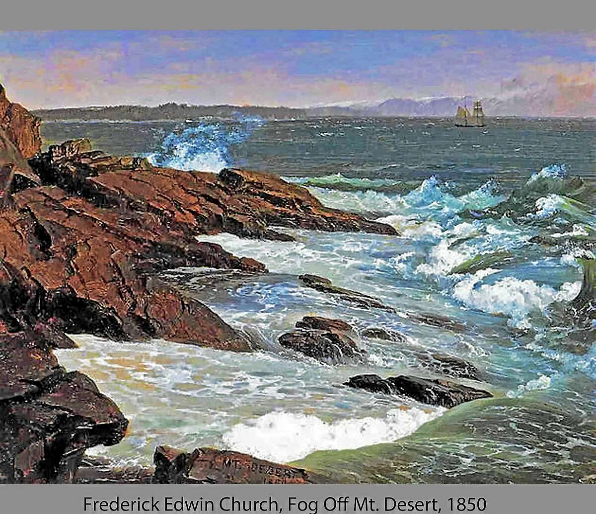 MADISON LECTURE: Educator Fred Biamonte of the New Britain Museum of American Art will present a lecture Wednesday focusing on paintings of the East Coast from the middle of the 19th century through the beginning of the 20th century, including “Fog Off Mt. Desert Island” by Frederic Edwin Church, from 1850. The Madison Art Society lecture will take place at 6:30 p.m. at Scranton Memorial Library, 801 Boston Post Road, Madison. The event coincides with the 40th annual members exhibit and sale.