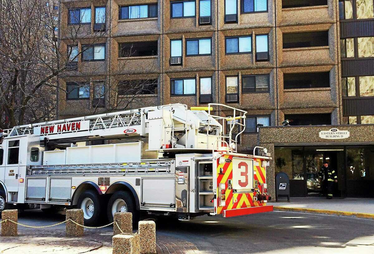 A kitchen fire damaged a second-floor unit at the Bella Vista apartments, 315 Eastern St., Building D, late Thursday morning. No one was injured.