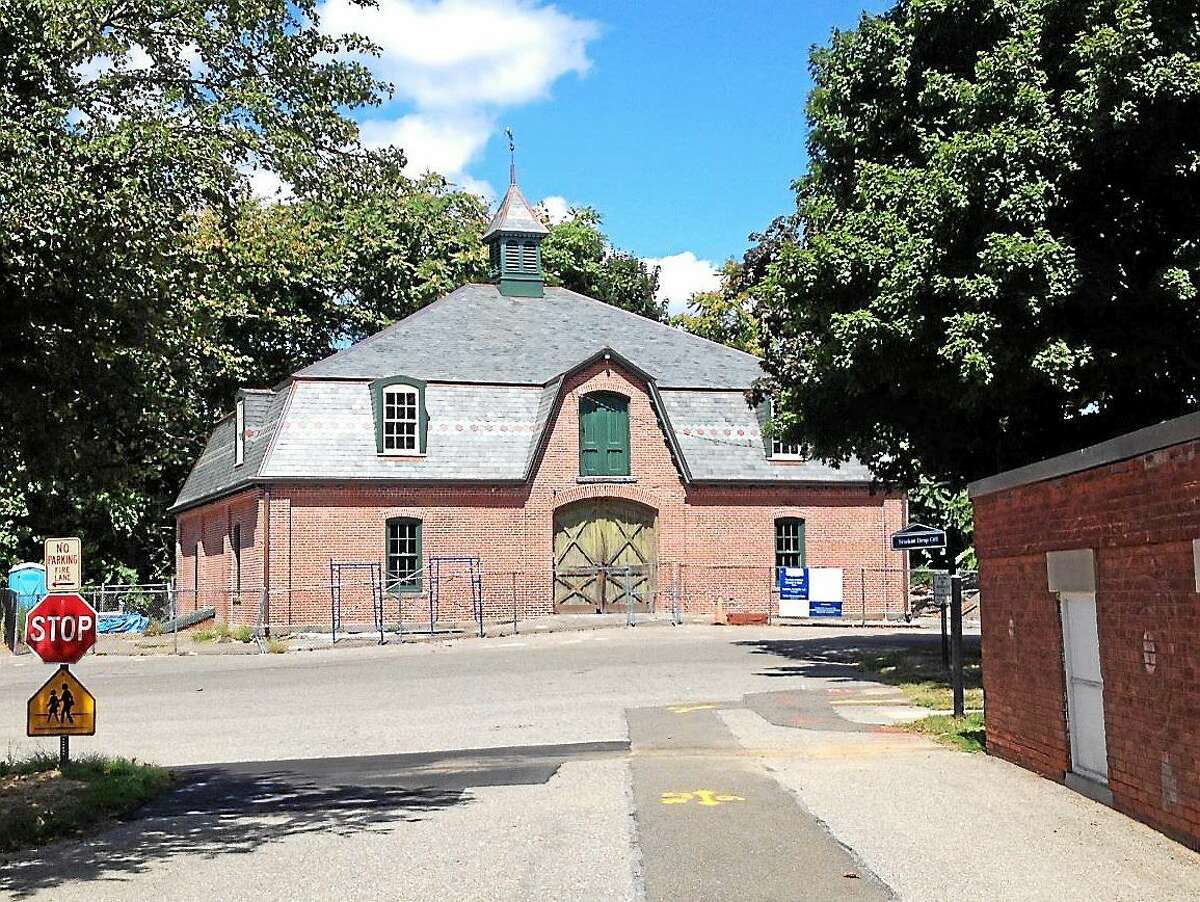 (Academy of Our Lady of Mercy, Lauralton Hall) Lauralton Hallís restoration of its 1864 carriage barn was recognized by the Connecticut Trust for Historic Preservation with a Merit Award.