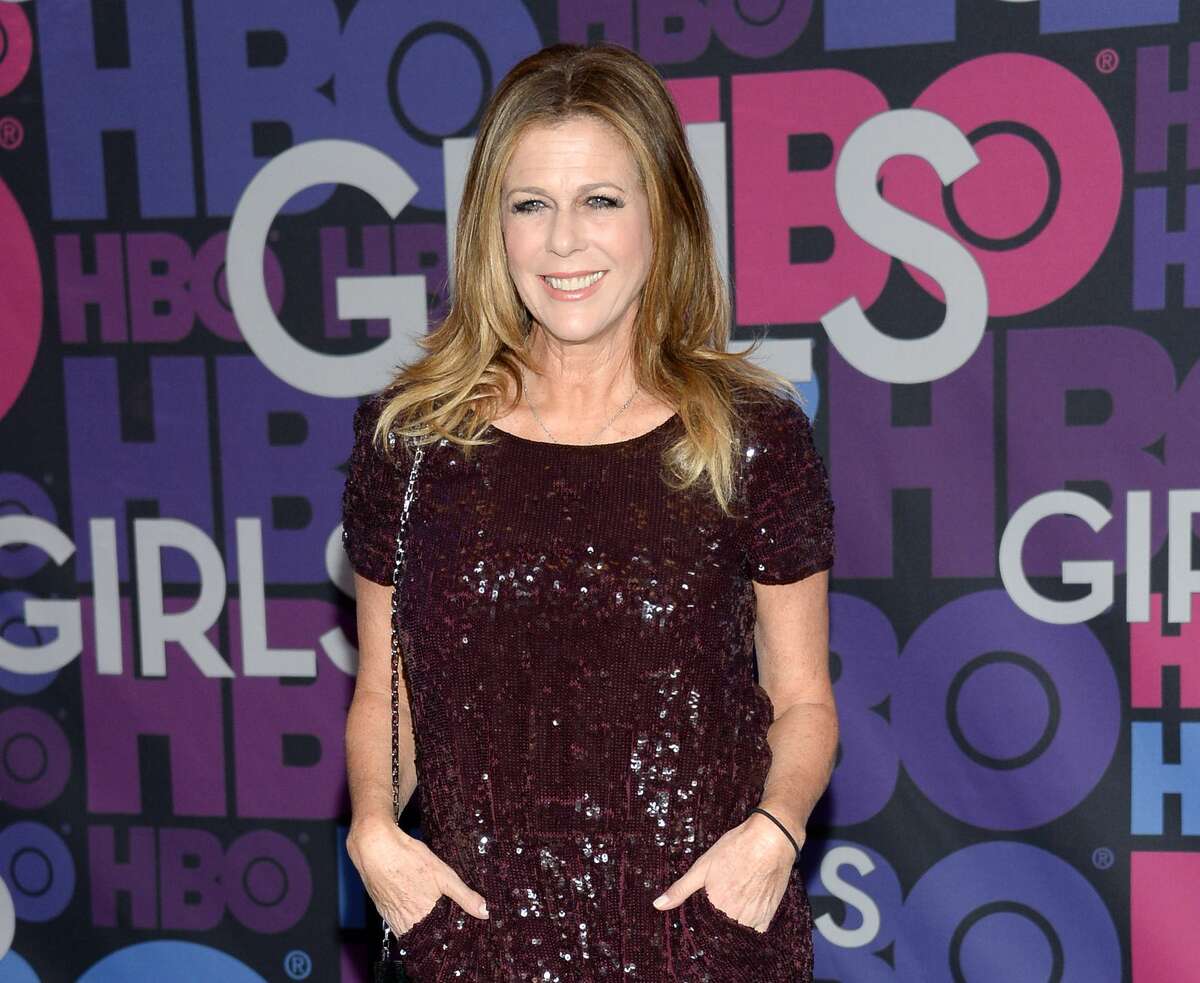 FILE - In this Jan. 5, 2015 file photo, Rita Wilson attends the premiere of HBO’s “Girls” fourth season at The American Museum of Natural History in New York. Wilson is recovering after undergoing a bilateral mastectomy for breast cancer. The 58-year-old actress and singer, who had been appearing in Larry David’s play “Fish in the Dark” on Broadway, will return May 5, according to her publicist, Heidi Schaeffer.