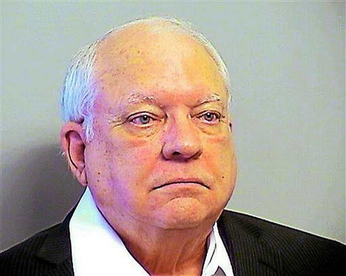 This Tuesday, April 14, 2015 photo provided by the Tulsa County, Oklahoma, Sheriff’s Office shows Robert Bates. The 73-year-old Oklahoma reserve sheriff’s deputy, who authorities said fatally shot a suspect after confusing his stun gun and handgun, was booked into the county jail Tuesday on a manslaughter charge. Bates surrendered to the Tulsa County Jail and was released after posting $25,000 bond.