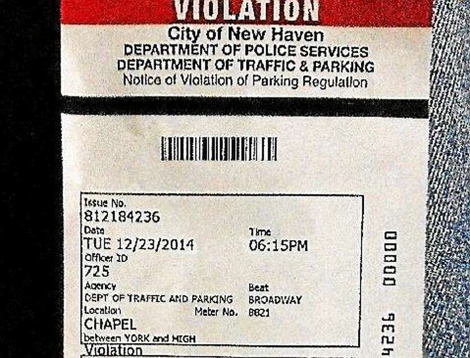 new haven parking tickets