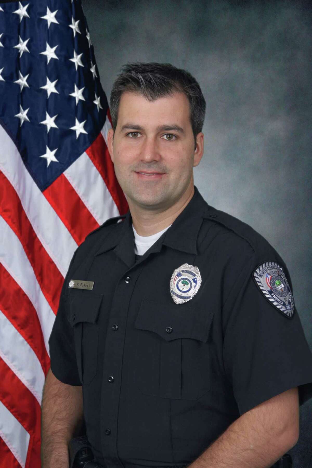 In this undated photo provided by the North Charleston Police Department shows City Patrolman Michael Thomas Slager. Slager has been charged with murder in the shooting death of a black motorist after a traffic stop. North Charleston Mayor Keith Summey told a news conference that city Slager was arrested and charged Tuesday, April 7, 2015, after law enforcement officials saw a video of the shooting following a Saturday traffic stop. (AP Photo/North Charleston Police Department)