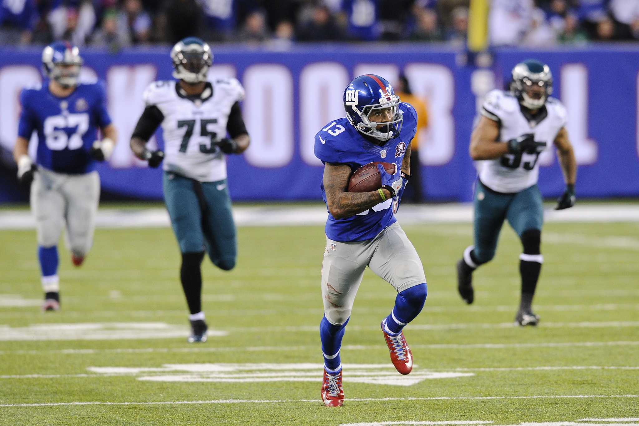 Giants rookie Odell Beckham replacing Calvin Johnson in Pro Bowl